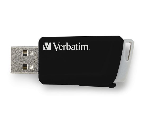 Verbatim Store 'n' Click USB Typ-A Stick 32 GB  (Schwarz) f&uuml;r 10,99 Euro