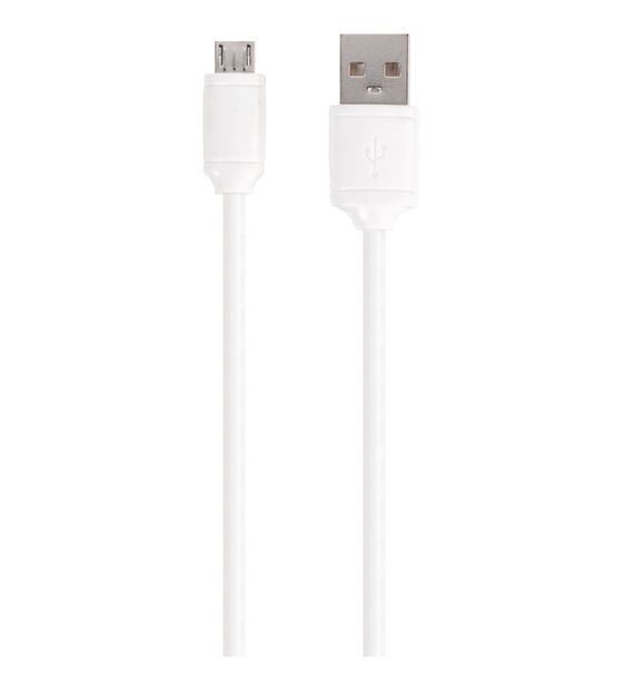 Vivanco 61321 Stecker USB A auf Micro-USB B 0,5 m  (Weiß) f&uuml;r 5,04 Euro