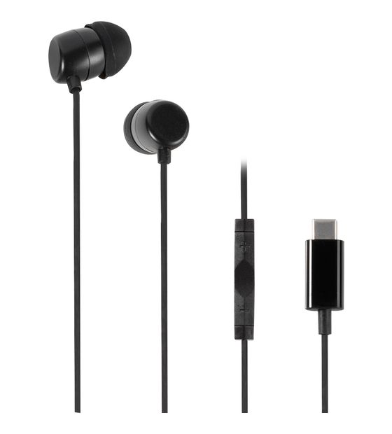 Vivanco 61752 WEVVSP10USBC-BK In-Ear Kopfhörer Kabelgebunden USB Typ-C  (Schwarz) f&uuml;r 14,99 Euro