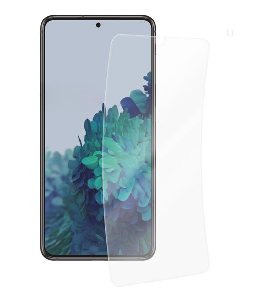 Vivanco 62411 Klare Bildschirmschutzfolie Glas 9H für  Samsung Galaxy S21+ 5G Schmutzabweisend, Schlagfest, Ölbeständig, Kratzresistent, Splitterfrei f&uuml;r 14,39 Euro