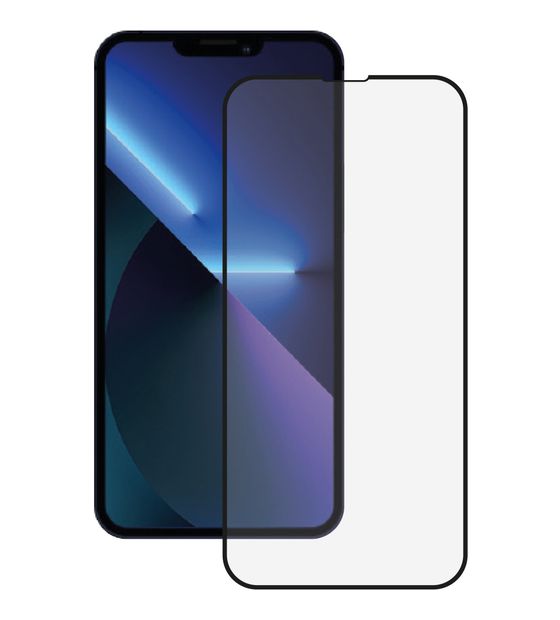 Vivanco 62845 Klare Bildschirmschutzfolie gehärtetes Glas 9H für  Apple iPhone 13, iPhone 13 Pro Stoßfest, Staubresistent, Ölbeständig, Kratzresistent, Splitterfrei f&uuml;r 24,99 Euro