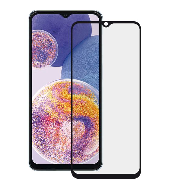 Vivanco 63206 Klare Bildschirmschutzfolie gehärtetes Glas 9H für  Samsung Galaxy A23 Schmutzabweisend, Schlagfest, Kratzresistent, Splitterfrei f&uuml;r 12,54 Euro