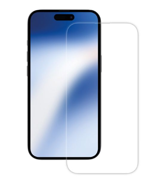 Vivanco 63883 Klare Bildschirmschutzfolie gehärtetes Glas 9H für  Apple iPhone 15 Schmutzabweisend, Schlagfest, Kratzresistent, Splitterfrei f&uuml;r 16,99 Euro