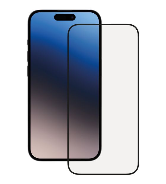 Vivanco 63938 Klare Bildschirmschutzfolie gehärtetes Glas 9H für  Apple iPhone 15 Pro Schmutzabweisend, Schlagfest, Kratzresistent, Splitterfrei f&uuml;r 13,77 Euro
