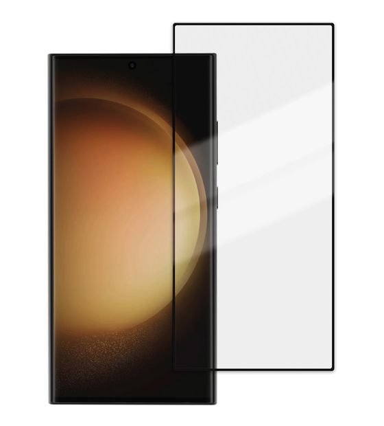 Vivanco 64074 Klare Bildschirmschutzfolie gehärtetes Glas 9H für  Samsung Galaxy S24 Ultra Schmutzabweisend, Schlagfest, Kratzresistent, Splitterfrei f&uuml;r 13,68 Euro