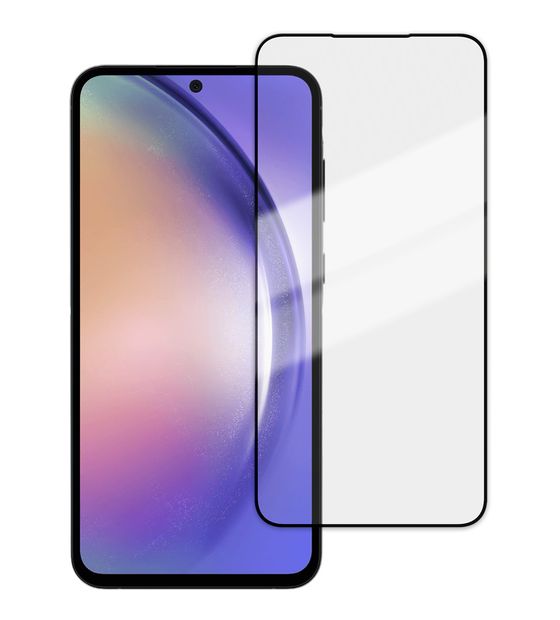 Vivanco 64092 Klare Bildschirmschutzfolie gehärtetes Glas 9H für  Samsung Galaxy A55 5G Schmutzabweisend, Schlagfest, Kratzresistent, Splitterfrei f&uuml;r 19,99 Euro