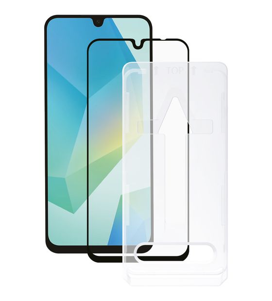 Vivanco 64354 Klare Bildschirmschutzfolie gehärtetes Glas 9H für  Samsung Galaxy A16 5G Stoßfest, Schmutzabweisend, Schlagfest, Kratzresistent f&uuml;r 13,89 Euro