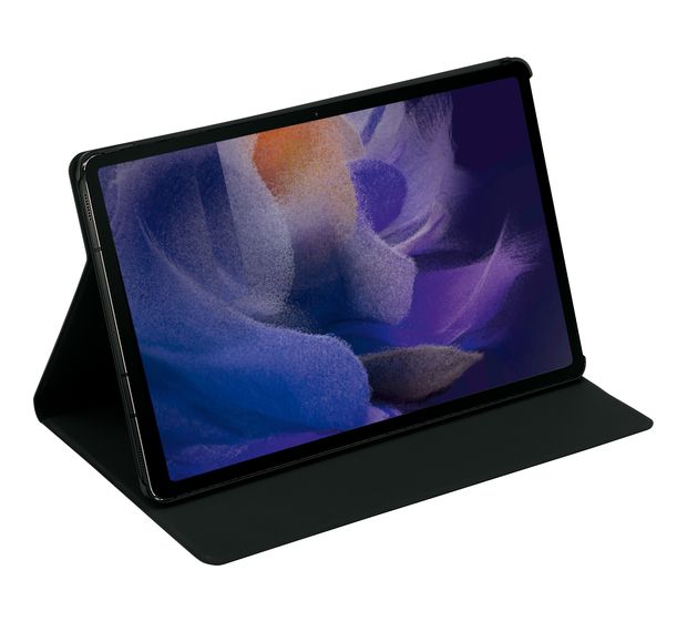 Vivanco Book Case Folio aus Kunstleder für Samsung Galaxy Tab A8 (2021) bis 26,7 cm (10.5") Kratzresistent, Schockresistent (Schwarz) f&uuml;r 20,16 Euro