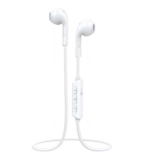 Vivanco Free And Easy In-Ear Bluetooth Kopfhörer kabellos 5 h Laufzeit  (Weiß) f&uuml;r 24,99 Euro