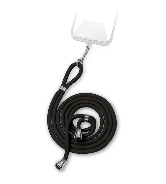 Vivanco Handykette Umhängegurt  (Schwarz) f&uuml;r 6,32 Euro