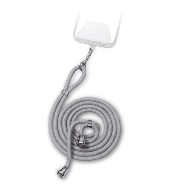 Vivanco Handykette Umhängegurt  (Grau) f&uuml;r 6,90 Euro