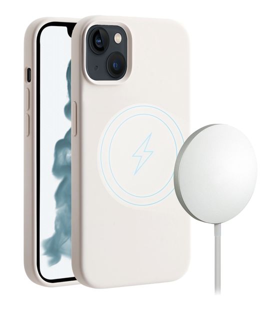 Vivanco Mag Hype Cover für Apple iPhone 14  (Beige) f&uuml;r 15,79 Euro