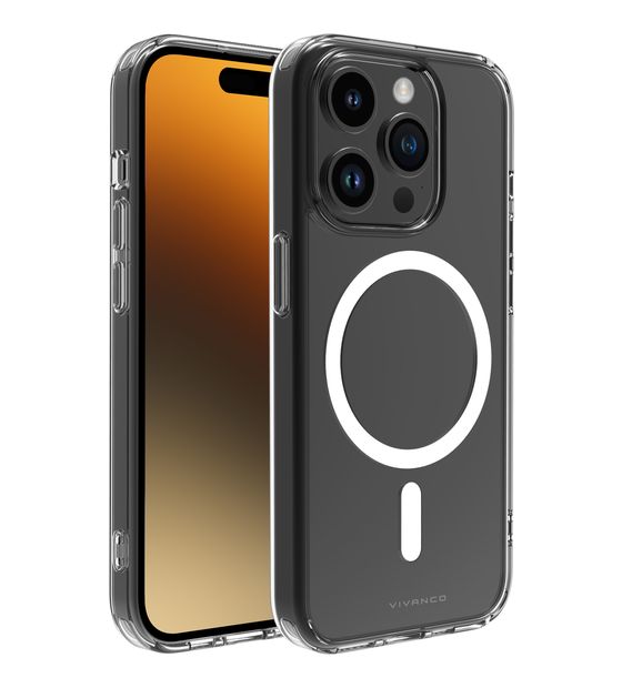 Vivanco Mag Steady Cover für Apple iPhone 15 Pro Max  (Transparent) f&uuml;r 13,89 Euro
