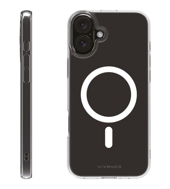 Vivanco Mag Steady Anti Shock Cover für Apple iPhone 16 Plus  (Transparent) f&uuml;r 13,87 Euro