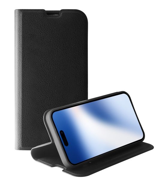 Vivanco Premium Wallet Geldbörsenhülle für Apple iPhone 15  (Schwarz) f&uuml;r 24,99 Euro