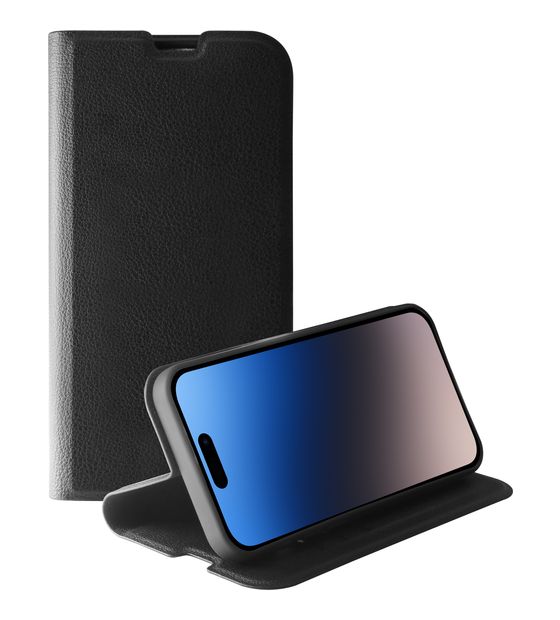Vivanco Premium Wallet Geldbörsenhülle für Apple iPhone 15 Pro  (Schwarz) f&uuml;r 24,99 Euro