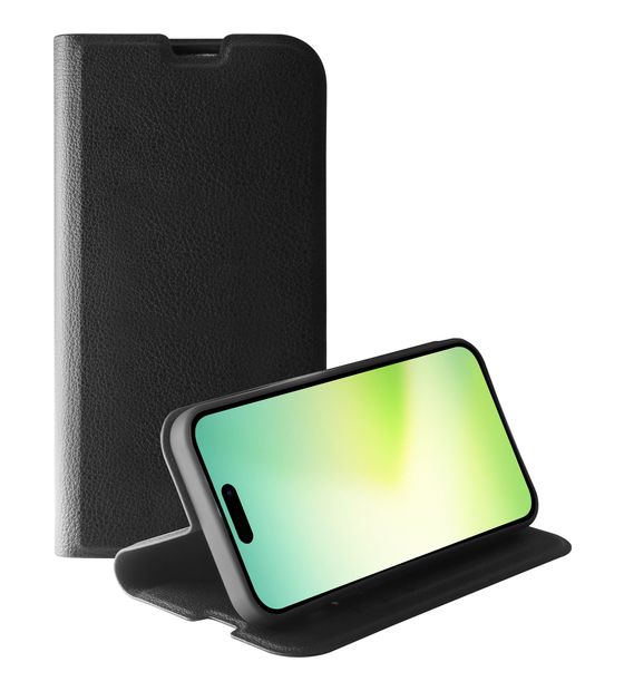 Vivanco Premium Wallet Geldbörsenhülle für Apple iPhone 15 Plus  (Schwarz) f&uuml;r 24,99 Euro
