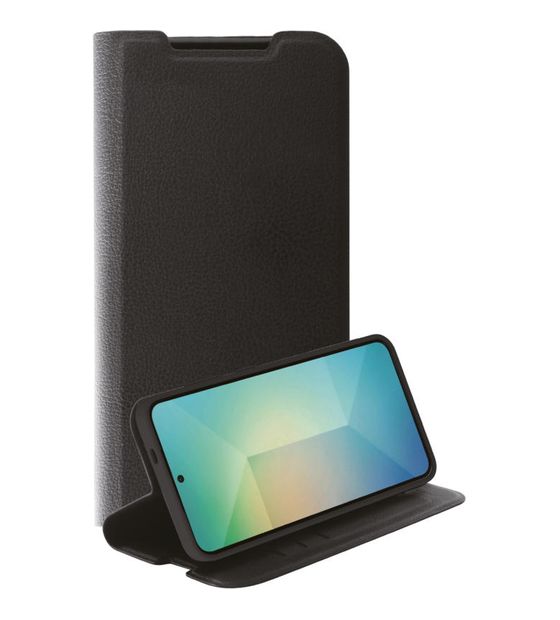 Vivanco Premium Wallet Geldbörsenhülle für Samsung Galaxy S25  (Schwarz) f&uuml;r 24,99 Euro