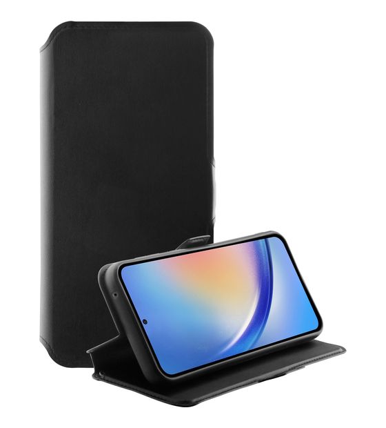 Vivanco Pure Wallet Geldbörsenhülle für Samsung Galaxy A35 5G  (Schwarz) f&uuml;r 19,99 Euro