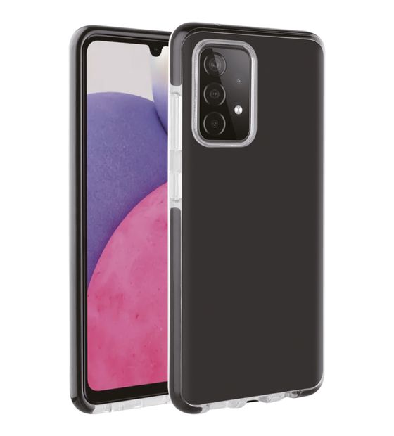 Vivanco Rock Solid Cover für Samsung Galaxy A33 (Schwarz, Transparent) f&uuml;r 11,45 Euro