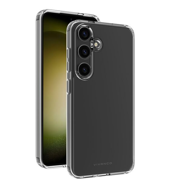 Vivanco Safe and Steady Cover für Samsung Galaxy S24+  (Transparent) f&uuml;r 14,99 Euro