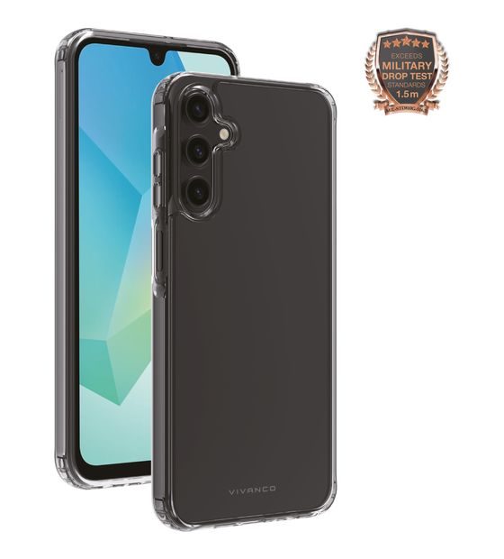 Vivanco Safe and Steady Cover für Samsung Galaxy A16 5G  (Transparent) f&uuml;r 14,99 Euro