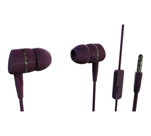 Vivanco Smartsound In-Ear Kopfhörer Kabelgebunden  (Violett) f&uuml;r 5,99 Euro