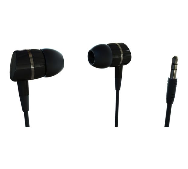 Vivanco Solid Sound In-Ear Kopfhörer Kabelgebunden  (Schwarz) f&uuml;r 4,49 Euro