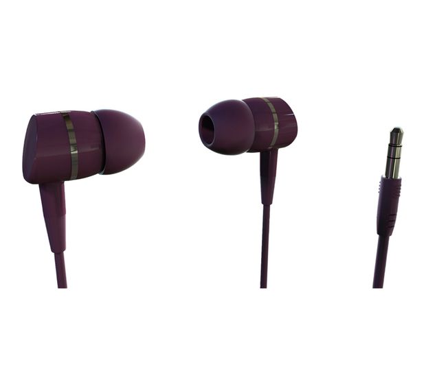 Vivanco Solidsound In-Ear Kopfhörer Kabelgebunden  (Violett) f&uuml;r 4,49 Euro