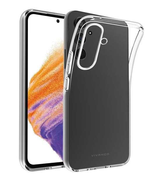 Vivanco Super Slim Cover für Samsung Galaxy A54 5G  (Transparent) f&uuml;r 9,99 Euro