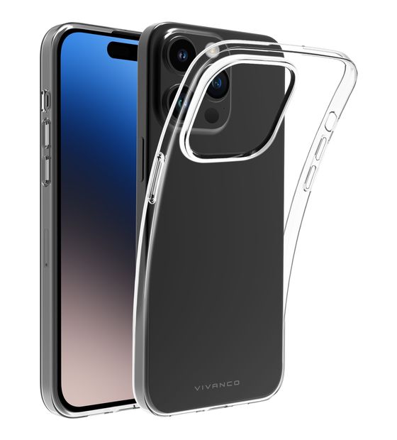 Vivanco Super Slim Cover für Apple iPhone 15 Plus  (Transparent) f&uuml;r 12,99 Euro