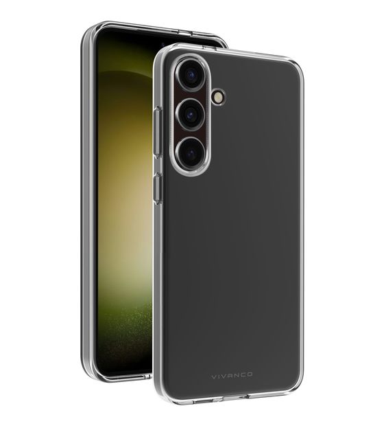 Vivanco Super Slim Cover für Samsung Galaxy S24+  (Transparent) f&uuml;r 9,99 Euro