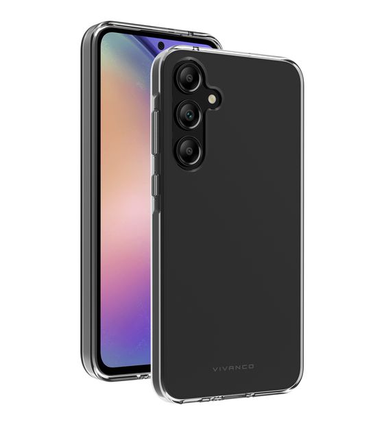 Vivanco Super Slim Cover für Samsung Galaxy A55 5G  (Transparent) f&uuml;r 12,99 Euro