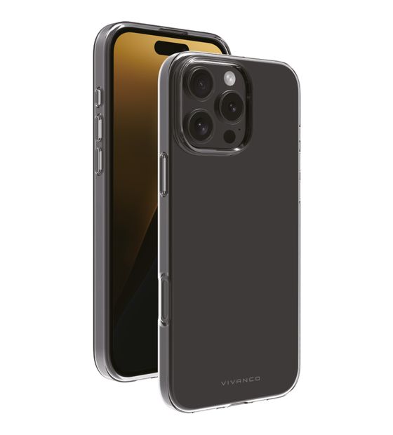 Vivanco Super Slim Cover für Apple iPhone 16 Pro Max  (Transparent) f&uuml;r 8,99 Euro