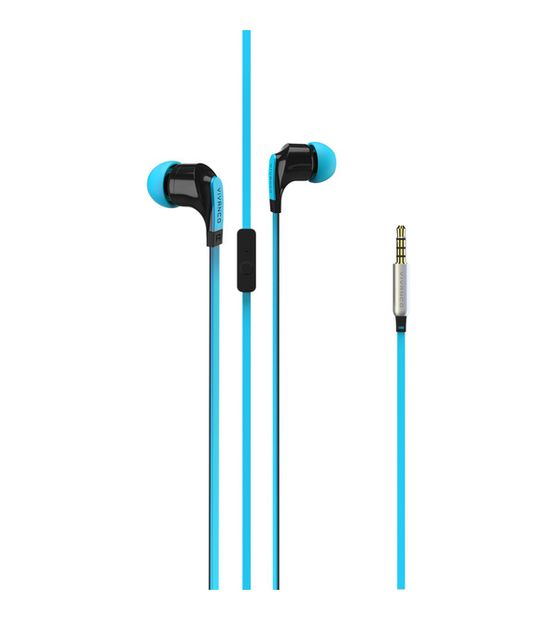 Vivanco Talk 4 In-Ear Kopfhörer Kabelgebunden  (Schwarz, Blau) f&uuml;r 7,49 Euro