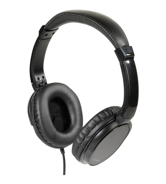 Vivanco TV Comfort70 Ohraufliegender Kopfhörer Kabelgebunden  (Schwarz) f&uuml;r 32,99 Euro