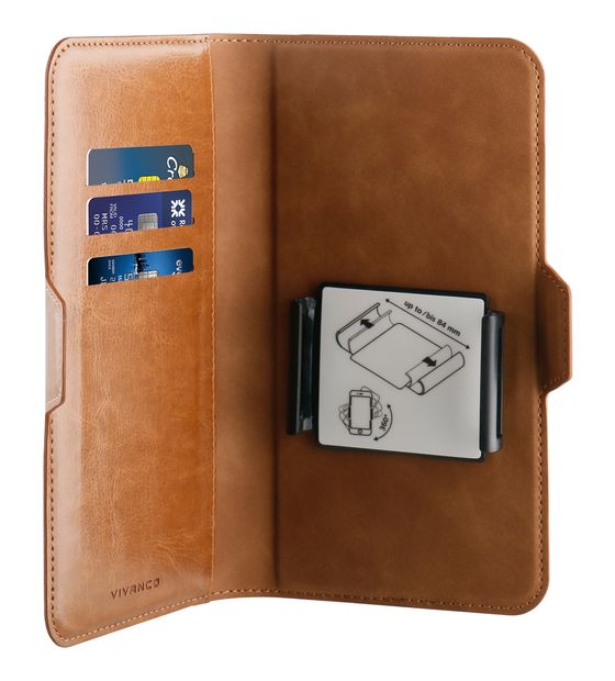 Vivanco Universal Book Folio für Jede Marke Universal  (Braun) f&uuml;r 17,99 Euro