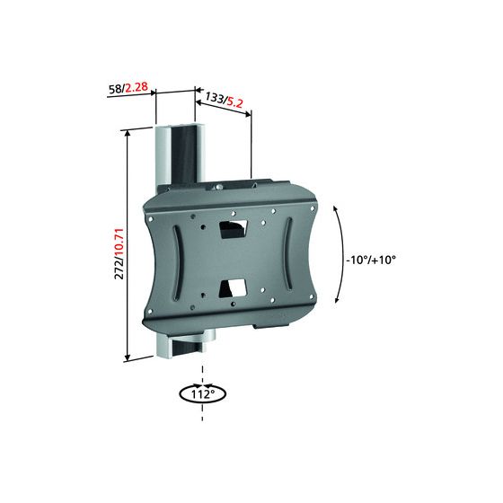 Vogel's PFW3220 Wand Halterung 32 kg -10 - 10° f&uuml;r 77,90 Euro