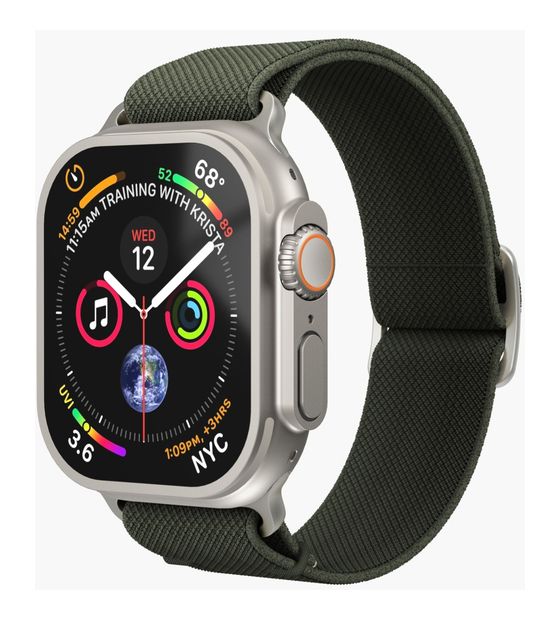 Vonmählen Classic Nylon Loop Armband Apple Watch 40 / 41 / 42 mm  (Olive) f&uuml;r 29,99 Euro