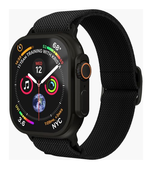 Vonmählen Classic Nylon Loop Armband Apple Watch Ultra  (Schwarz) f&uuml;r 18,82 Euro