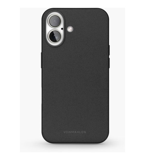 Vonmählen Like Leather Case Cover für Apple iPhone 16  (Schwarz) f&uuml;r 39,99 Euro