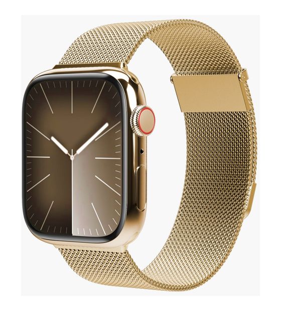 Vonmählen Milanese Loop 2 Armband Apple Watch 44 | 45 | 46 | 49 mm  (Gold) f&uuml;r 39,99 Euro