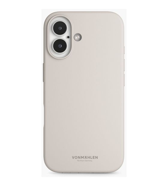 Vonmählen Soft Silicone Case Cover für Apple iPhone 16  (Cremefarben) f&uuml;r 34,99 Euro