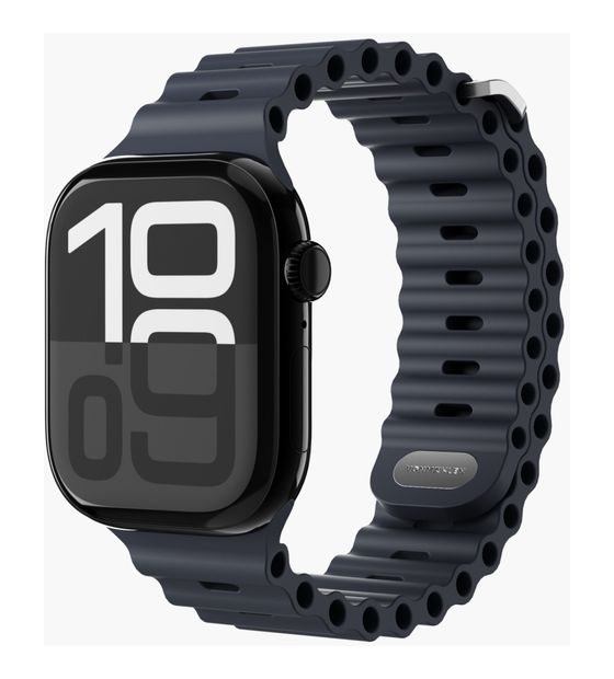 Vonmählen Wave Band 2 Armband Apple Watch 44 | 45 | 46 | 49 mm  (Navy) f&uuml;r 29,99 Euro