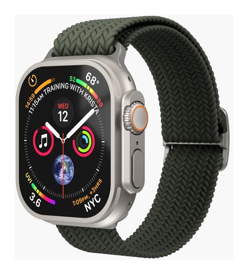 Vonmählen Woven Loop Armband Apple Watch 40 | 41 | 42 mm  (Olive) f&uuml;r 39,99 Euro