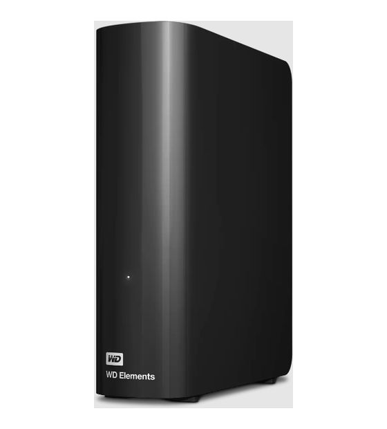 Western digital Elements Desktop 20 TB externe Festplatte  (Schwarz) f&uuml;r 489,99 Euro