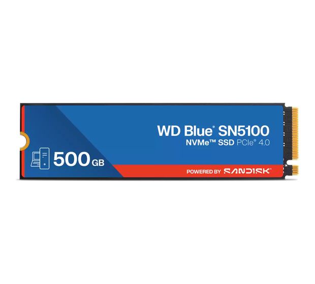Western digital Blue SN5100 500 GB SSD PCI Express 4.0 M.2 f&uuml;r 114,99 Euro