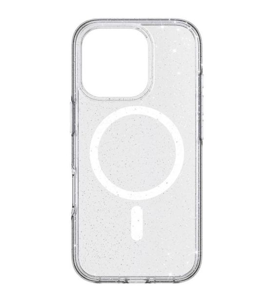White Diamonds Mag Glitter Case Cover für Apple iPhone 16 Pro  (Transparent) f&uuml;r 17,49 Euro