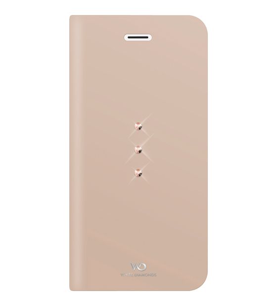 White Diamonds Crystal Folio für Apple iPhone 7  (Gold) f&uuml;r 15,49 Euro