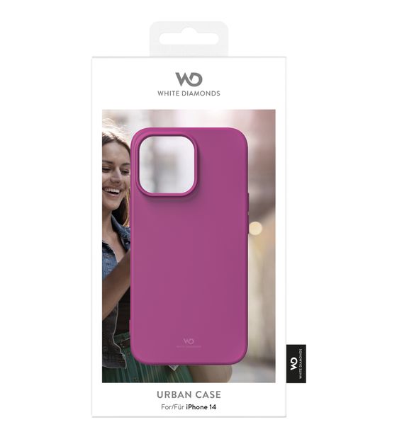 White Diamonds Urban Case Cover für Apple iPhone 14  (Fuchsie) f&uuml;r 19,99 Euro
